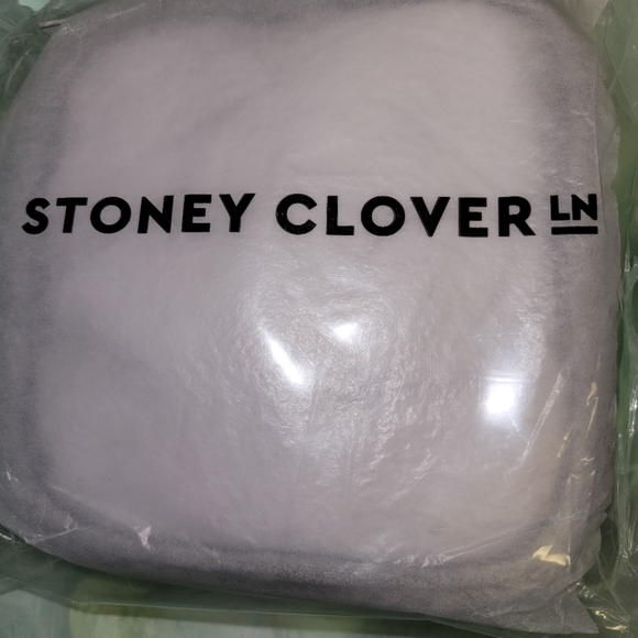 Stoney Clover Lane Mini Pouch clear Heather nwt gray - Picture 7 of 7